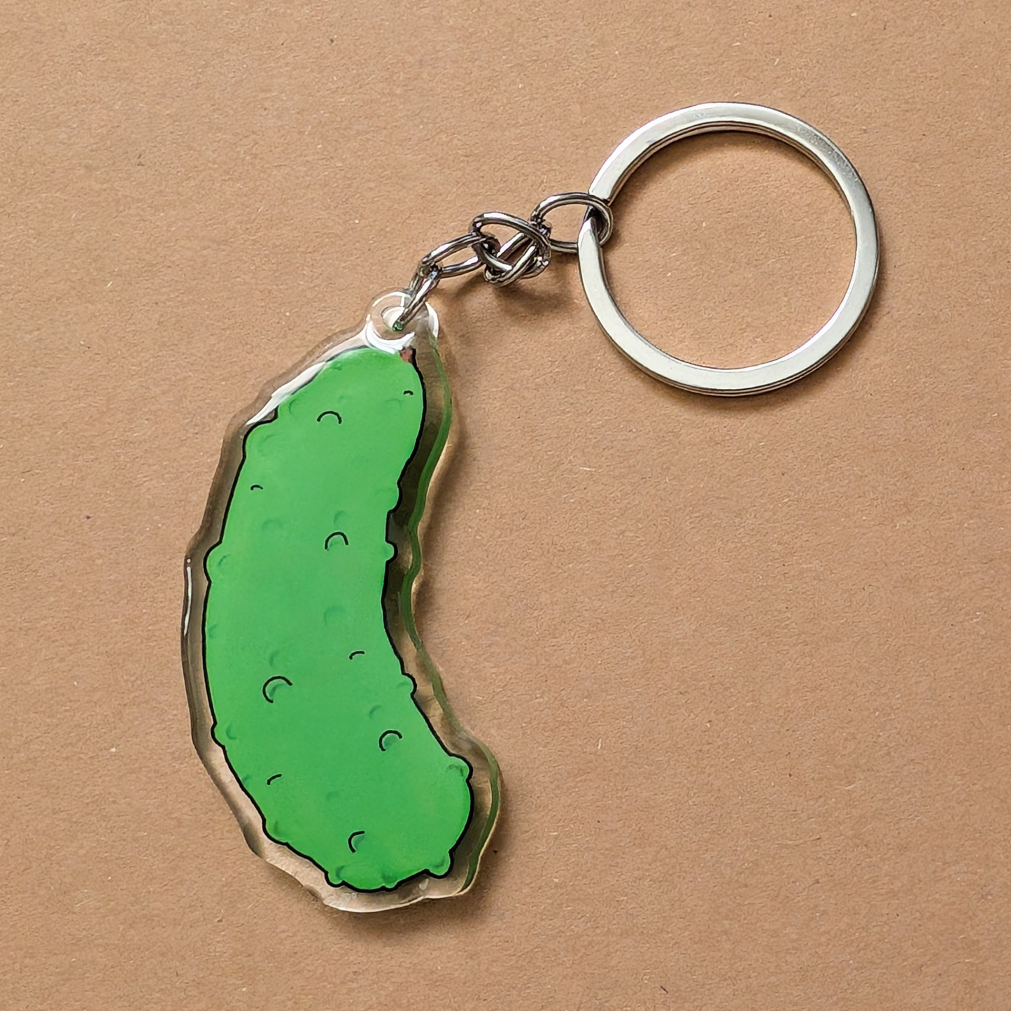 Pickle Keychain