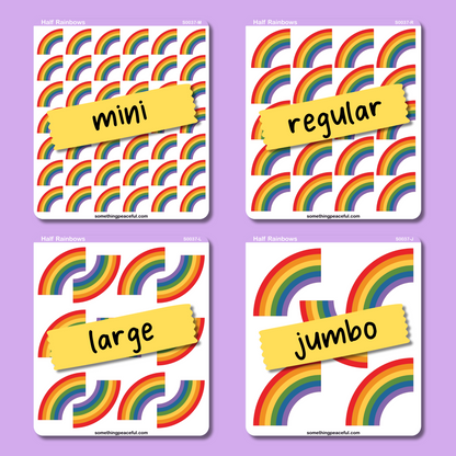 Rainbow Icons Sticker Sheet