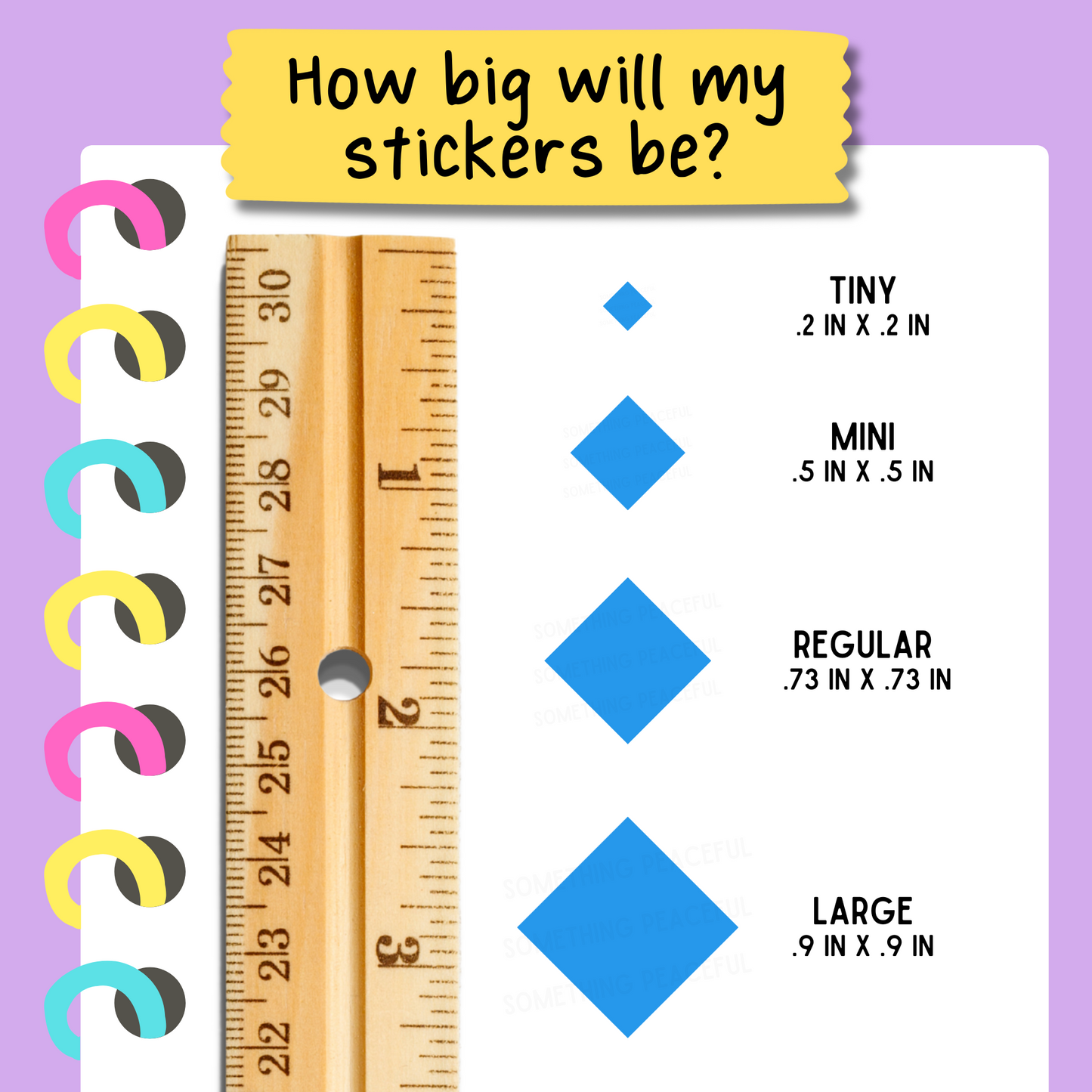 Diamond Sticker Sheet - Customizable